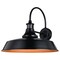 Vaxcel Dorado 18-in. W Metal Bronze Farmhouse Barn Motion Sensor Dusk to Dawn Outdoor Wall Light T0649 - alternate 6
